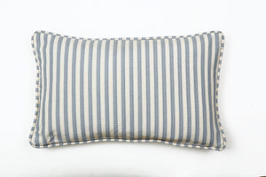 Ata Damask Blue Pillow - Letters From Bosphorus