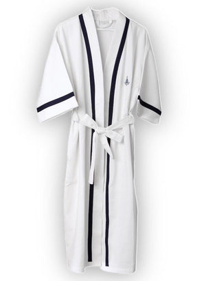 Mini Anchor Waffle Robe for Men - Letters From Bosphorus