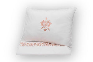 Kutahya Solid Organic Cotton Duvet Cover Set - Letters From Bosphorus