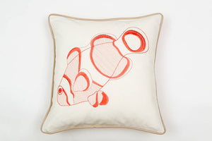 Cotton Clownfish in Coral Pillow - Letters From Bosphorus