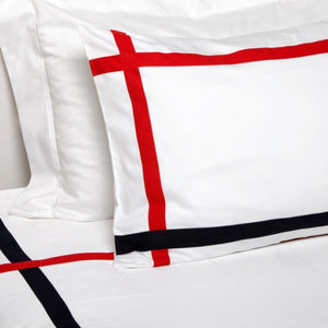 Cross The Line Organic Cotton Bedding Set - Letters From Bosphorus