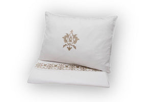 Kutahya Solid Organic Cotton Duvet Cover Set - Letters From Bosphorus