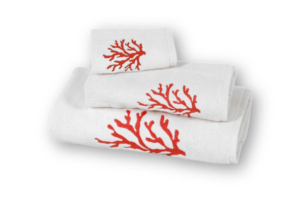 Coral Organic Cotton Towel