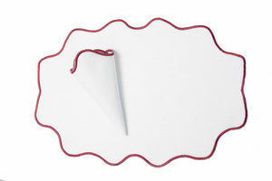 Wavy Place Mat Set - Letters From Bosphorus