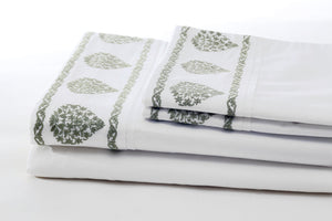 Willow Soft Organic Cotton Sheet Set - Letters From Bosphorus